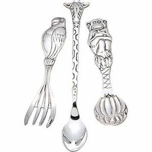 Lennox silver plate 3 piece Baby flatware*new*